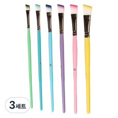 Black Tree 馬卡龍水彩斜角筆6件組, 3套