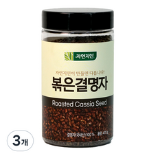 자연지인 국내산 볶은 결명자차, 470g, 3개, 1개입