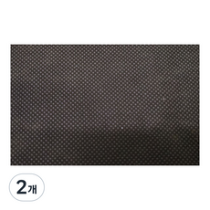 케이마커스 부직포 보강재 30 x 100 cm 50g, 블랙, 2개