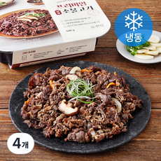 고른 프리미엄 양념 소불고기 (냉동), 500g, 4개