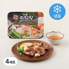 와룡 구워먹는 소막창 + 소스 (냉동), 260g, 4세트