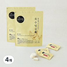 해통령 더 간편한 육수명장 닭육수, 4g, 4개, 20개입