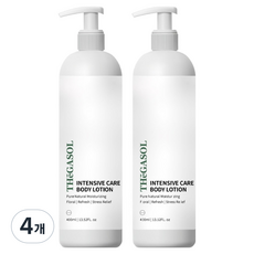 때가솔 인텐시브 케어 바디로션, 400ml, 4개