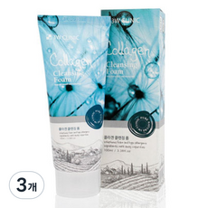 3W클리닉 콜라겐 클렌징 폼, 3개, 100ml