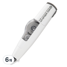 플러스 수정테이프 WH-605, 그레이, 6개