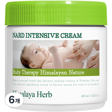 NARD 深層嬰兒護膚霜, 6罐, 400ml