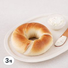 훕훕베이글 오리지널 베이글, 115g, 1개입, 3개