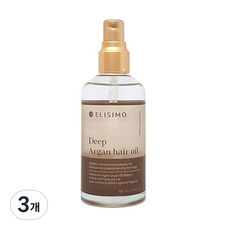 엘리시모 딥 아르간 헤어 오일, 3개