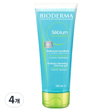바이오더마 세비엄 무쌍 클렌징젤, 100ml, 4개