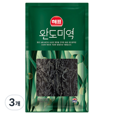 해표 완도 미역, 100g, 3개