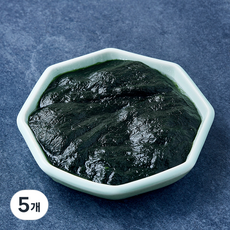 녹차로 씻어 낸 매생이, 5개, 120g
