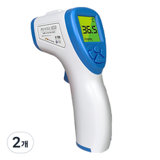 폴리셀 비접촉 피부적외선 체온계 GNC-400, 2개