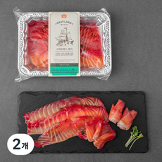 쌜모네키친 노르웨이 그라브락스 연어, 200g, 2개