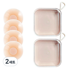 LUMION 神奇遮蓋胸貼 4入 + 收納盒組, 2套