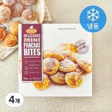 크레아팬 딜리셔스 미니 팬케이크 바이트 (냉동), 255g, 1개입, 4개