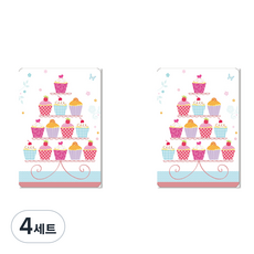 Hallmark 生日賀卡套組, KED2241, 4套