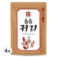 옳음애 수입 귀리, 5kg, 4개