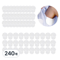 살림즈 겨드랑이 오염 땀 흡수 패드, 240개