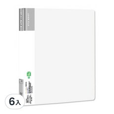 Data Line pp強力夾/雙上, 透明, 6入