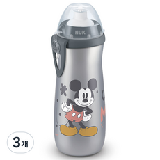 누크 스포츠 빨대컵, 450ml, 3개, 미키