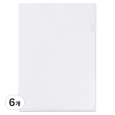 Youngoh L型文件夾 A4, 6個, 半透明