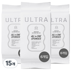 Mother's HOME All in One海綿三層多功能菜瓜布 6入 主商品, 15個