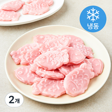 키친고메 굳지않는 딸기 붕어떡 (냉동), 500g, 1개입, 2개