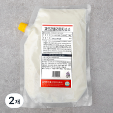고르곤졸라 피자 소스, 1kg, 2개