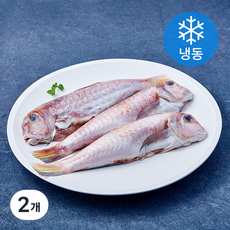 제주어가 손질 통옥돔 소소 3마리 (냉동), 2개, 400g