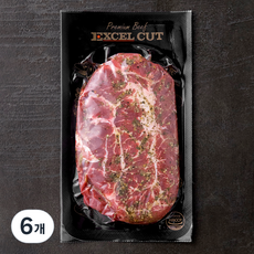 엑셀컷 부채 시즈닝 스테이크 (냉장), 400g, 6개