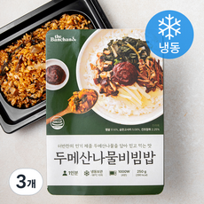 더반찬 두메산나물비빔밥 (냉동), 250g, 3개