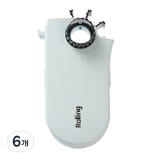 GOLD BRANCH 滾輪式膠帶台 120 x 60 x 20 mm, 藍色, 6個