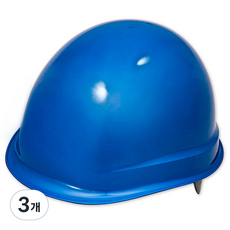 DONGMYUNG 工業現場 工地 頭部保護 安全帽 MP型, 3個, 藍色