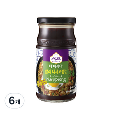 티아시아키친 발리 나시고랭 소스, 350g, 6개
