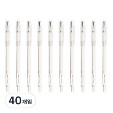 SAKURA ZEBRA Bolsign 凝膠墨水筆 0.6mm, 50 白色, 40入