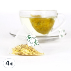 청명약초 꽃차 삼각티백, 1g, 15개입, 4개