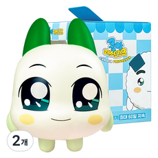 벨르아망 쿵야 양파쿵야 피규어 리필형 차량용 방향제, 2개, 클레멘타인