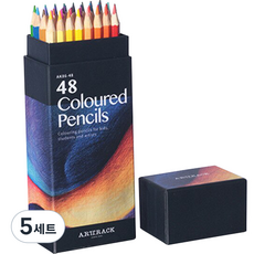 아트 팩 유성 색연필 세트, 5세트, 48색