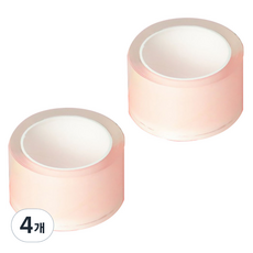 알로데 핀치 앤 나노 양면테이프 3cm x 1m, TYPE01 투명, 4개