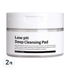 크리스마 약산성 딥 클렌징 패드 230ml, 70개입, 2개