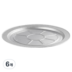 스완 일회용 은박 접시 228mm, 5개입, 6개