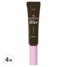 에뛰드 닥터 마스카라 픽서 6g, 03 브라운, 4개