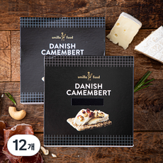 데니쉬 까망베르 치즈, 125g, 1개입, 12개