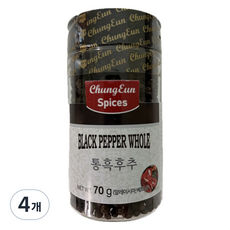 청은에프엔비 통흑후추, 70g, 4개
