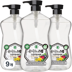 銀納米級餐具洗滌劑, 1100毫升, 9個