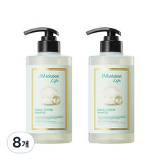 제이엠솔루션 라이프 마린 코튼 샴푸 코튼 향, 500ml, 8개