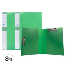 영오 인덱스 PP 더블레버파일 A4 / A3, 06 녹색, 8개