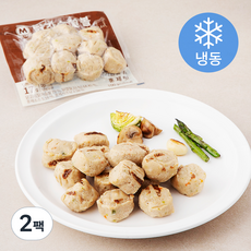 미트리 닭가슴살 볼 훈제맛 (냉동), 100g, 2팩