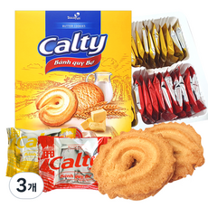 비스카펀 칼티 버터 쿠키 40p, 270g, 3개