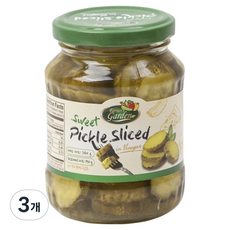 FARMERS GARDEN 甜醃黃瓜片, 3個, 340g